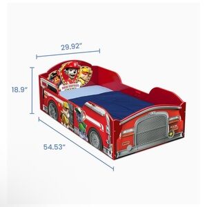 Paw Patrol Fire Truck Kids Bed